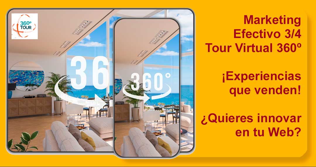 Marketing efectivo (3/4) – Tour Virtual 360°